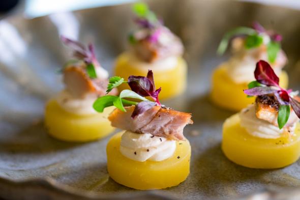 Spring canapes